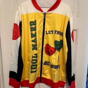 Salt N Pepa Colorful Graphic Zip-Up Jacket
